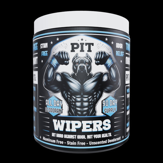 Pit Wipers: Aluminum-Free Armpit Deodorant Wipes